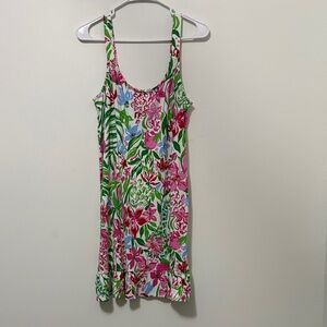 Lilly Pullitzer Caley PJ Sleep Dress Floral Size Small